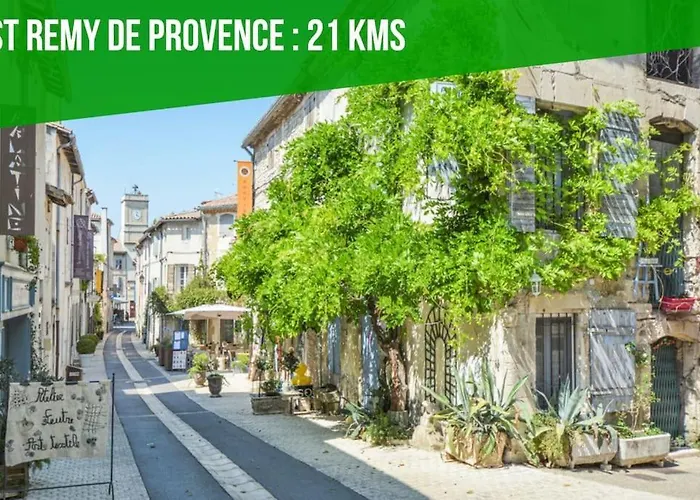 شقة La Glycine - Parking Gratuit - Ac Clim - Cour Prive - فينوف ليز أفيجْنْ