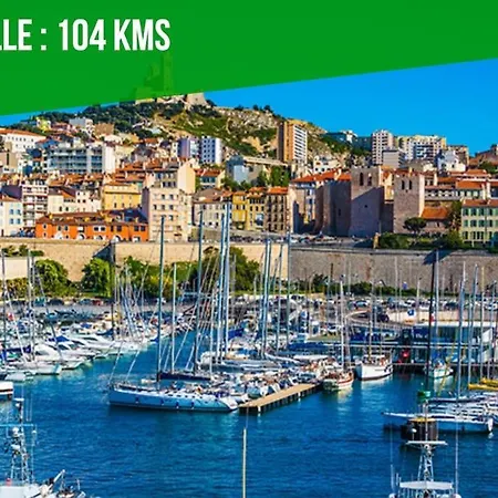 La Glycine - Parking Gratuit - Ac Clim - Cour Prive -